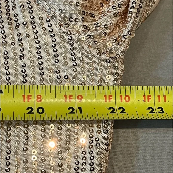 Grace Karin Sequin LongSleeve Open Back Party Top - Picture 12 of 16